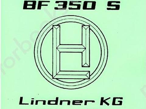 Ersatzteilbuch Lindner BF 350 S, SN und SA (Allrad) im Oldtimer Traktor Ersatzteile Shop online kaufen