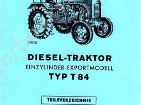 Ersatzteilbuch Steyr Typ 84 im Oldtimer Traktor Ersatzteile Shop online kaufen