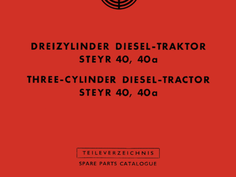 Ersatzteilbuch Steyr Typ 40 Plus im Oldtimer Traktor Ersatzteile Shop online kaufen
