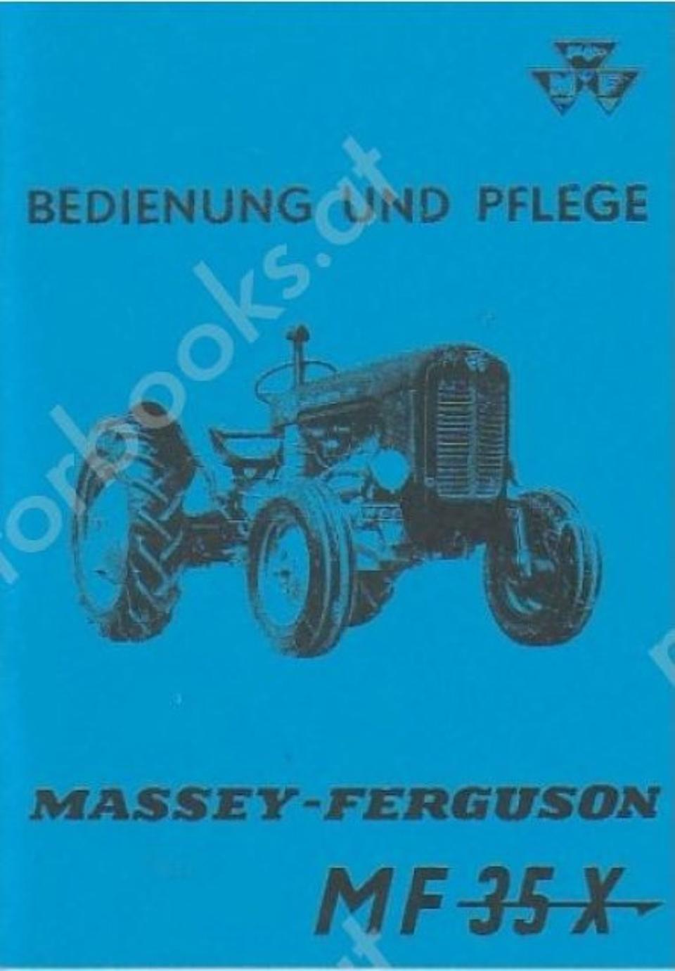 Betriebsanleitung MF 135 im Oldtimer Traktor Ersatzteile Shop online kaufen