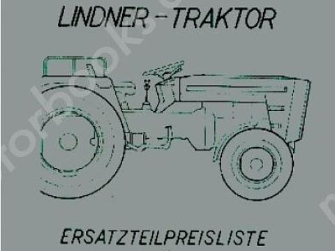 Ersatzteilbuch Lindner BF 250 N, A, GT im Oldtimer Traktor Ersatzteile Shop online kaufen